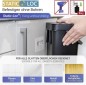 Preview: WENKO Abfallsammler mit Griff Mod. Tago 5 Liter flexibel einsetzbar, 55027100