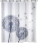 Preview: WENKO Anti-Schimmel Duschvorhang Astera Flex, integrierte Ringe zur Befestigung, wasserabweisend, 180 x 200 cm, 22493100