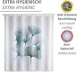 Preview: WENKO Anti-Schimmel Duschvorhang Mod. Ginkgo antibakteriell beschichtet, 24344100