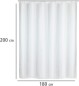 Preview: Wenko Anti-Schimmel Duschvorhang Palais Polyester, 180 x 200 cm, waschbar, 23062100