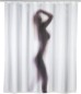 Preview: WENKO Anti-Schimmel Duschvorhang Silhouette, 180 x 200 cm, 8199100