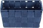Preview: WENKO Aufbewahrungskorb Adria Mini Dunkelblau, 19 x 9 x 14 cm, 23783100
