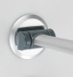 Preview: WENKO Badstützgriff klappbar Secura Premium bis 120 kg belastbar, Silber matt 23741100