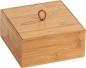Preview: WENKO Bambus Box Mod. Terra M mit Deckel mit praktischer Schlaufe, 23923100