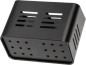 Preview: WENKO Besteckkorb Mod. Baco Schwarz aus pulverbeschichtetem Metal, 16 x 13,5 x 9 cm, 55024100