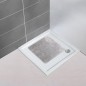 Preview: WENKO Duscheinlage Concrete - mit Saugnäpfen, 54 x 54 cm, 23797100