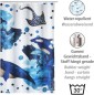 Preview: WENKO Duschvorhang Aquaris 180 x 200 cm, Textil (100 % recyceltes Polyester), 25749100