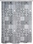 Preview: WENKO Duschvorhang Portugal, mit Ringen zur Befestigung, wasserabweisend, 180 x 200 cm, 23818100