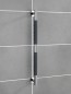 Preview: Wenko Edelstahl Wandhaltegriff Secura 65,5 cm Bad-Sicherheitsgriff, belastbar bis 120 kg, 23286100