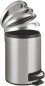 Preview: WENKO Kosmetik Treteimer Leman Easy Close, Edelstahl, 3 Liter mit herausnehmbarem Einsatz, 22702100