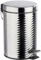 Preview: WENKO Kosmetik Treteimer Spiro Glänzend Edelstahl 3 l, Edelstahl rostfrei 22152100