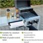 Preview: WENKO Magnetischer Küchenrollenhalter Mod. Ima Schwarz magnetisch, für gängige Küchenrollen, 55013100