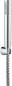 Preview: WENKO Mod. Basic Line Duschkopf Set Wanne, 3-teilig klassische Stab-Handbrause,24919100