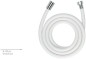 Preview: WENKO Mod. Design Duschschlauch Weiß matt 175 cm, 24006100