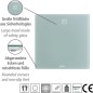 Preview: WENKO Personenwaage LED Grau digitale Körperwaage mit LED-Display, 24461100