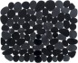 Preview: WENKO Spülbeckeneinlage Mod. Stone Schwarz schützt vor Kratzern, 31 x 26 cm, schwarz, 54696100
