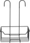 Preview: WENKO Thermostat-Dusch-Caddy Milo, rostfreies Edelstahl, Schwarz matt, 24525100