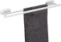 Preview: WENKO Turbo-Loc® Badetuchstange Duo Mod. Orea White matt, 60 cm aus rostfreiem Edelstahl, 26005100