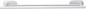 Preview: WENKO Turbo-Loc® Badetuchstange Duo Mod. Orea White matt, 60 cm aus rostfreiem Edelstahl, 26005100
