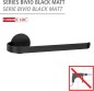 Preview: WENKO Turbo-Loc® Handtuchhalter Mod. Bivio Black matt aus Aluminium, 26173100