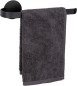 Preview: WENKO Turbo-Loc® Handtuchhalter Mod. Bivio Black matt aus Aluminium, 26173100