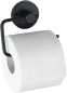 Preview: WENKO Vacuum-Loc® Toilettenpapierhalter Milazzo Schwarz WC-Rollenhalter, Befestigen ohne bohren, 24738100