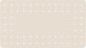 Preview: WENKO Wanneneinlage Mirasol Beige, 39 x 69 cm, 23144100
