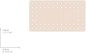 Preview: WENKO Wanneneinlage Mirasol Beige, 39 x 69 cm, 23144100