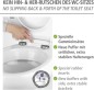 Preview: WENKO WC-Sitz Rieti Weiß Duroplast, mit Absenkautomatik, Weiß, 22882100