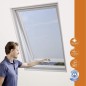 Preview: Windhager Fliegengitter für Dachfenster inkl. Montage-Klettband, Anthrazit, 130 x 150 cm, 03433