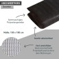 Preview: Windhager Insektenschutz, inkl. Montage-Klettband, Anthrazit, 150 x 180 cm, 03479