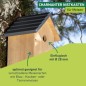 Preview: Windhager Nistkasten Cosy, Einflugloch Ø 28 mm, 27,50 x 18 x 20,50 cm, 07674