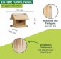 Preview: Windhager Vogelfuttersilo Garden, 22 x 19,5 x 20,5 cm, 06911