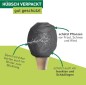 Preview: Windhager Winter-Deko-Vlieshaube Protect XL, Kälteschutz,1,1 x 1,1 m, anthrazit, 07398