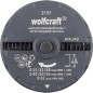Preview: wolfcraft Mehrkranzlochsäge, DM 25-62 mm, mit 7 Schnellwechsel-Einsätzen, Schnitttiefe 18 mm, 2161000