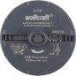 Preview: Wolfcraft Mehrkranzlochsäge „Professional“, DM 60–74 mm, Schnitttiefe 33 mm, 2154000