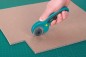 Preview: wolfcraft Rollmesser, zum Schneiden von Stoff, Leder und Papier, 4152000