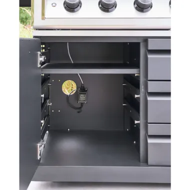 THOR Giant Outdoorküche 4 Brenner, Heckbrenner,Edelsta  915178