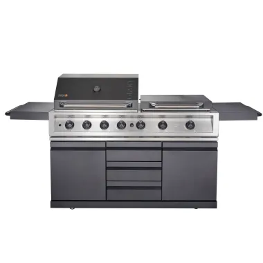 THOR Giant Outdoorküche 4 Brenner, Heckbrenner,Edelsta  915178