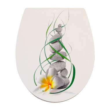 Preview: WELLWATER WC-Sitz Euphonia, Soft-Close, Take-Off, Thermoplast, 956481