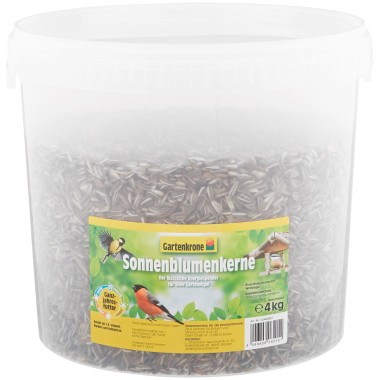 Gartenkrone Sonnenblumenkerne 4kg-Eimer, 45136