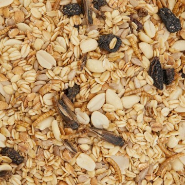 Preview: Gartenkrone Vogelfutter Streu-Mix mit Insekten, 2,5 Kg, 79839