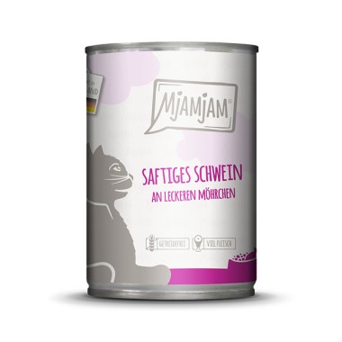MjAMjAM saftiges Schwein an leckeren Möhrchen, 400g, 11346