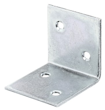 Alberts Breitwinkel, Gleichschenklig: Stahl roh, sendzimirverzinkt 40x40x40mm 332655