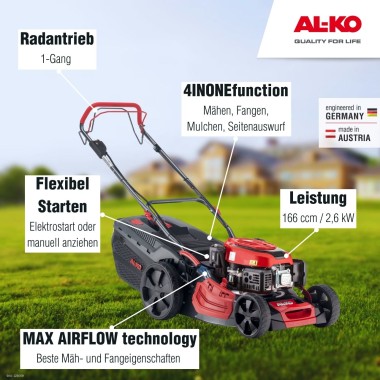 Preview: ALKO Benzin Rasenmäher 46.4 SPED-A Comfort, 123059