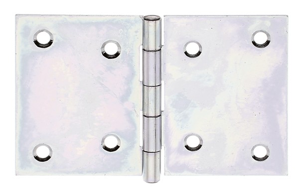 Alberts Scharnier, Breit: Stahl roh, sendzimirverzinkt 80x120mm 346515