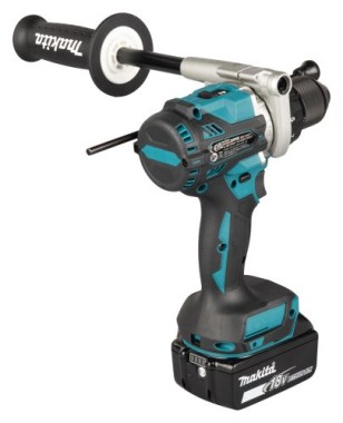 Preview: MAKITA Akku-Schlagbohrschrauber DHP492RTJ 18 Volt / 5,0 Ah (IEC) Li-Ion DHP492RTJ