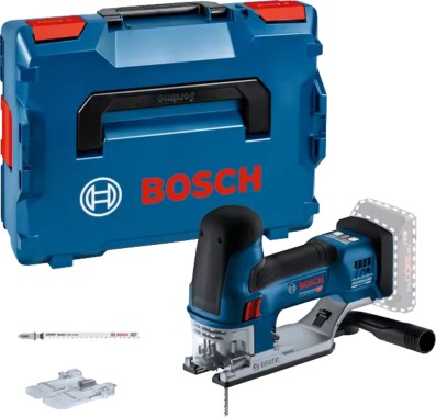 Bosch Professional Akku-Stichsäge GST 18V-155SC in L-BOXX mit Zubehör (ohne Akkus) 06015B0000