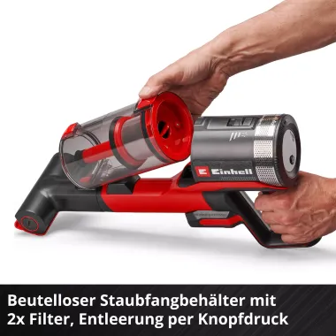 Einhell Akku-Stielstaubsauger TE-SV 18/270 Li BL-Solo 2347225