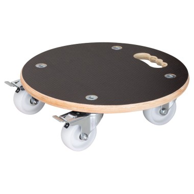 WAGNER Pflanzenroller GH 1107, Ø 38 x 11 cm, aus Birkenholz, 20110701